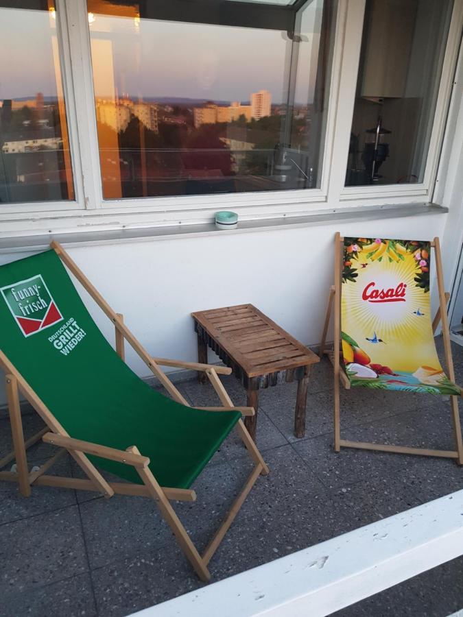 Penthouse "Marc Aurel" - Greatview, Wifi & Netflix Apartman Schweinfurt Kültér fotó
